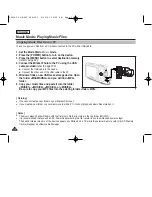 Preview for 116 page of Samsung Miniket Photo SC-MS10 Owner'S Instruction Book