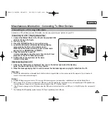 Preview for 137 page of Samsung Miniket Photo SC-MS10 Owner'S Instruction Book