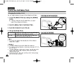 Предварительный просмотр 24 страницы Samsung Miniket Photo VP-MS10BL Owner'S Instruction Manual