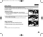 Предварительный просмотр 33 страницы Samsung Miniket Photo VP-MS10BL Owner'S Instruction Manual