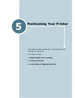 Предварительный просмотр 86 страницы Samsung ML 1510 - B/W Laser Printer User Manual