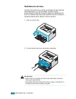 Preview for 47 page of Samsung ML-1610 - B/W Laser Printer Manual Del Usuario