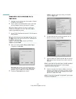 Preview for 107 page of Samsung ML-1610 - B/W Laser Printer Manual Del Usuario