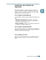 Preview for 30 page of Samsung ML 1740 - B/W Laser Printer Manual Del Usuario