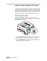 Preview for 63 page of Samsung ML 1740 - B/W Laser Printer Manual Del Usuario