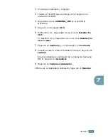 Preview for 122 page of Samsung ML 1740 - B/W Laser Printer (Spanish) Manual Del Usuario