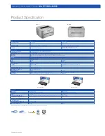 Preview for 4 page of Samsung ML-1910 Brochure & Specs