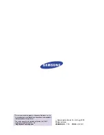 Preview for 2 page of Samsung ML-2010 Series Service Manual