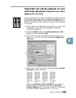 Предварительный просмотр 102 страницы Samsung ML 2150 - B/W Laser Printer Manual Del Usuario