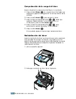 Preview for 121 page of Samsung ML 2150 - B/W Laser Printer Manual Del Usuario