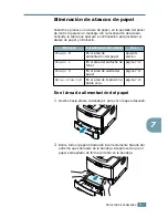 Preview for 134 page of Samsung ML 2150 - B/W Laser Printer Manual Del Usuario