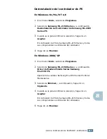 Preview for 170 page of Samsung ML 2150 - B/W Laser Printer Manual Del Usuario