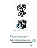 Предварительный просмотр 218 страницы Samsung ML 2150 - B/W Laser Printer Manual Del Usuario