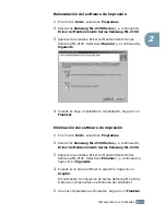 Preview for 40 page of Samsung ML 2150 - B/W Laser Printer (Spanish) Manual Del Usuario