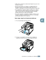 Preview for 74 page of Samsung ML 2150 - B/W Laser Printer (Spanish) Manual Del Usuario