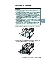 Preview for 82 page of Samsung ML 2150 - B/W Laser Printer (Spanish) Manual Del Usuario