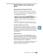 Preview for 120 page of Samsung ML 2150 - B/W Laser Printer (Spanish) Manual Del Usuario