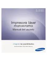 Samsung ML-2240 - 23 Ppm Mono Laser Printer Manual Del Usuario preview