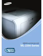 Samsung ML-2250 Series User Manual preview