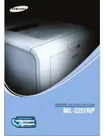 Samsung ML-2251NP - Network Business Laser Printer User Manual preview