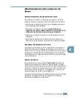 Preview for 123 page of Samsung ML-2550 Manual Del Usario