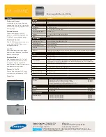 Preview for 2 page of Samsung ML-2855ND Specifications