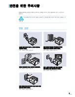 Preview for 10 page of Samsung ML 3050 - B/W Laser Printer (Korean) User Manual