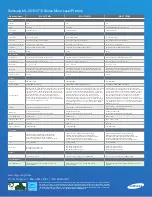 Preview for 6 page of Samsung ML-3312ND Specifications