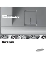 Samsung ML-3470 User Manual preview