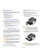 Preview for 38 page of Samsung ML 3471ND - B/W Laser Printer Manual Del Usuario