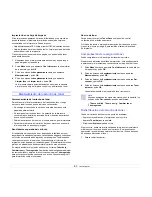 Preview for 42 page of Samsung ML 4050N - B/W Laser Printer Manual Del Usuario