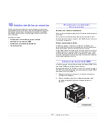 Preview for 62 page of Samsung ML 4050N - B/W Laser Printer Manual Del Usuario