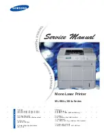 Samsung ML-551x Service Manual preview