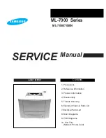 Samsung ML 7000 Service Manual preview