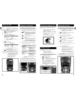 Preview for 4 page of Samsung MM-89 Owner'S Instructions Manual