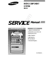 Samsung MM-B3 Service Manual preview