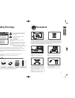 Предварительный просмотр 2 страницы Samsung MM-C550D User Manual