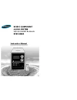 Samsung MM-C8DAB Instruction Manual предпросмотр