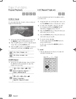 Предварительный просмотр 22 страницы Samsung MM-D330D User Manual