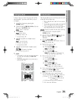 Предварительный просмотр 31 страницы Samsung MM-D470D User Manual