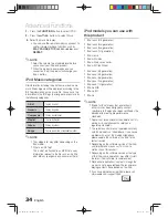 Предварительный просмотр 34 страницы Samsung MM-D470D User Manual