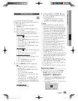 Предварительный просмотр 35 страницы Samsung MM-D470D User Manual