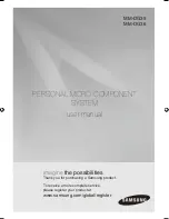 Предварительный просмотр 2 страницы Samsung MM-DG35 User Manual