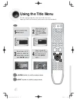 Preview for 42 page of Samsung MM-DG35I User Manual