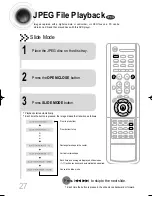 Предварительный просмотр 28 страницы Samsung MM-DJ8 Instruction Manual