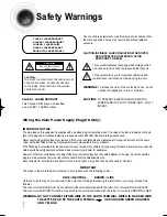 Предварительный просмотр 2 страницы Samsung MM-DJ8S Instruction Manual