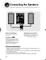 Предварительный просмотр 10 страницы Samsung MM-DJ8S Instruction Manual