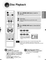 Предварительный просмотр 15 страницы Samsung MM-DJ8S Instruction Manual