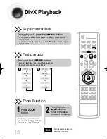 Предварительный просмотр 16 страницы Samsung MM-DJ8S Instruction Manual