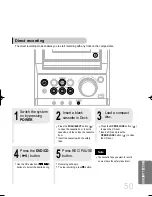 Предварительный просмотр 51 страницы Samsung MM-DJ8S Instruction Manual